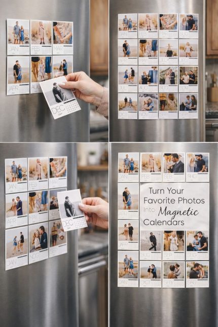 Magnetic Photo Calender (3x5 inch)