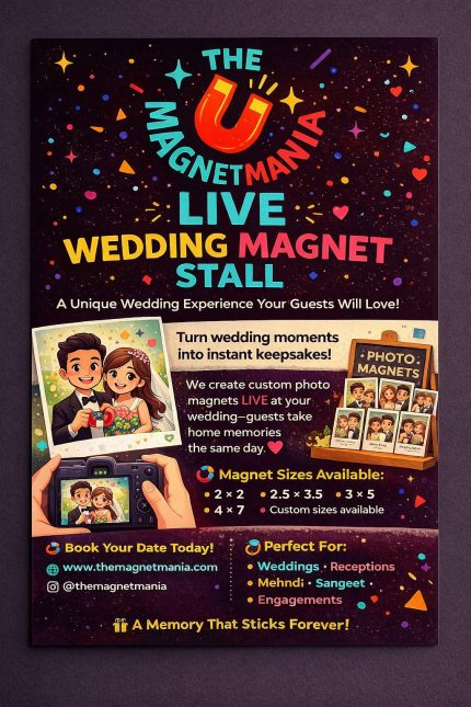 Live Event Photo Magnet Stall (All Occasions)